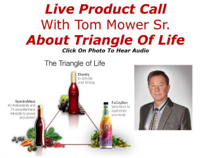 Tom Mower About Triangle Of Life